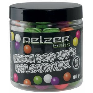 Plovoucí Boilies Pelzer Pop-Up Neon Colour Mix 16mm