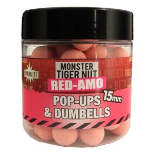 Plovoucí Boilies Dynamite Baits Pop-Up Cork Ball 15mm Dumbells Red-Amor Fluro Pink