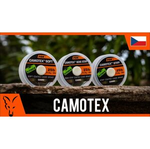 Fox Ztužená šňůrka Camotex Soft Camo 20m Varianta: 20lb