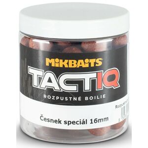 Boilie Mikbaits TactiQ Rozpustné 250ml Česnek Speciál Průměr 16mm