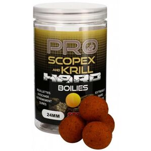Tvrdé Boilie Starbaits Hard Probiotic 200gr Scopex Krill 24mm