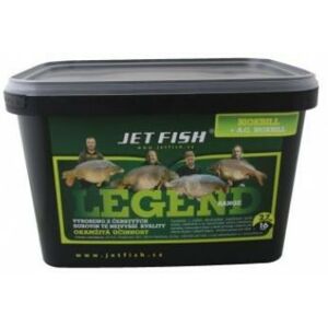 Boilie JetFish Legend Range 16mm 2,7kg Žlutý Impuls Ořech/Javor