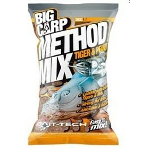 Krmítková Směs Bait-Tech Big Carp Method Mix Tiger & Peanut 2kg