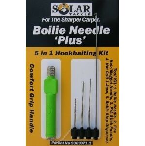 Jehla na Boilie Solar Plus- 5 Tools in 1 Zelená