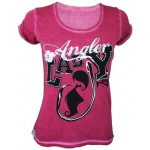 Dámské Tričko Hotspot Lady Angler růžové Velikost M