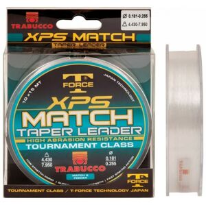 Ujímaný Vlasec Trabucco TF XPS Match Taper Leader 10x15m 0,16-0,22mm/3,6-6,4kg