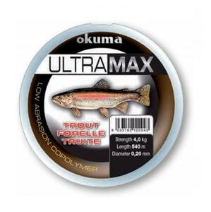 Vlasec Okuma Ultramax Trout 0,22mm/4,8kg/540m