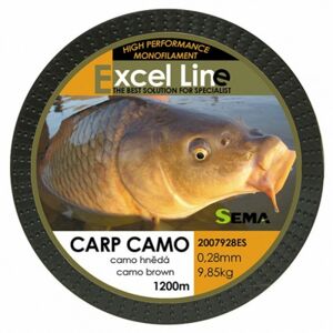 Vlasec Sema Carp Camo Brown 1200m 0,20mm/5,85kg