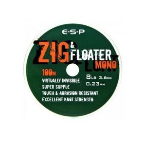 Monofilní Vlasec ESP Zig & Floater Mono 100m 0,23mm/3,6kg