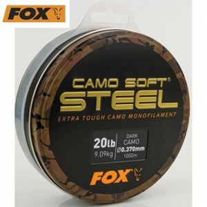Monofilní vlasec Fox Soft Steel Dark Camo 1000m 0,35mm/8,18kg