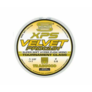 Vlasec Trabucco S-Force XPS Velvet Pro Cast 600m 0,25mm/6,67kg