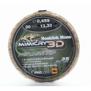 Vlasec Prologic Hooklink Mono Mimicry 3D Mirage XP 35m 0,459mm/13,3kg