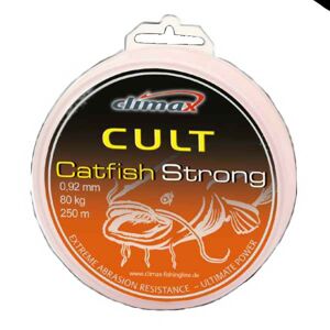 Šňůra Climax Cult Catfish Strong 280m hnědá 0,50mm/50kg