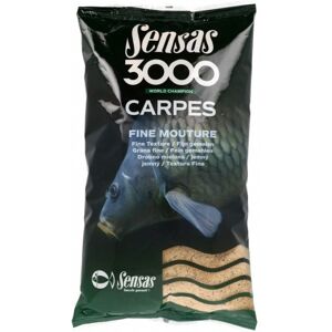 Krmení Sensas 3000 Carpes Fine Mouture 1kg (Kapr-Jemný)