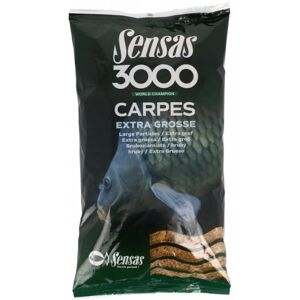 Krmení Sensas 3000 Carpes 1kg (Extra Gros - Hrubý)