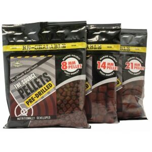 Pelety Dynamite Baits Pre Drilled The Source 350gr 8mm