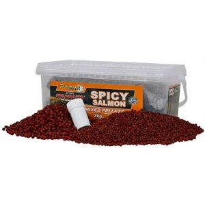 Pelety Starbaits Mix 2mm+4mm 2kg Spicy Salmon