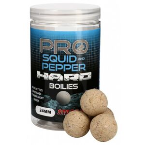 Tvrdé Boilie Starbaits Hard Probiotic 200gr Squid & Pepper 24mm