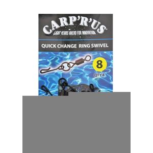 Carp ´R´ Us Quick Change Ring Swivel vel.8 8ks
