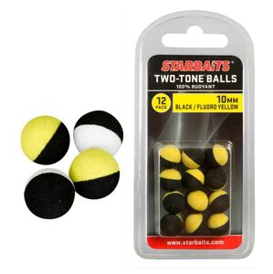 Starbaits Plovoucí Kulička Two Tones Balls 14mm oranžová/žlutá - 6ks