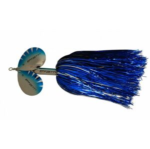 Třpytka DAM Effzett Pike Rattlin´ Spinner #6 40gr Silver/Blue