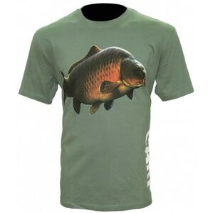 Tričko Zfish Carp T-Shirt Olive Green Velikost XXL