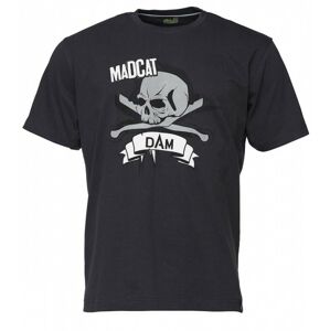 Tričko MADCAT Skull Tee Černé Velikost XL