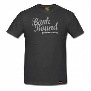 Tričko Prologic Bank Bound Custom Dark Grey Tee Velikost XXL