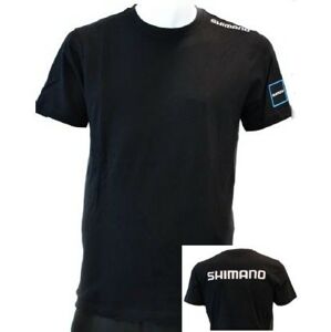 Tričko Shimano T-Shirt 2018 Black Velikost L