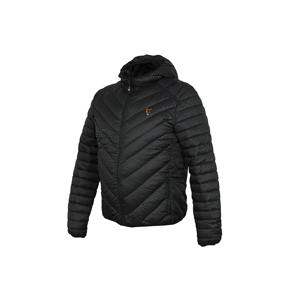 Fox Bunda Collection Quilted Jacket Black/Orange Velikost: XL