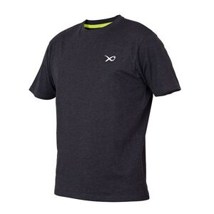 Tričko Matrix Minimal Black/Marl T-Shirt Velikost L