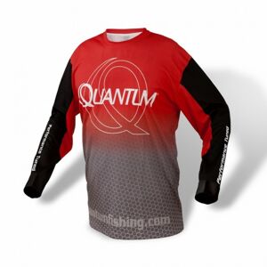 Tričko Quantum Jersey Red/Grey Velikost XXXL