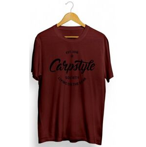 Tričko Carpstyle T-Shirt 2018 Burgundy Velikost S