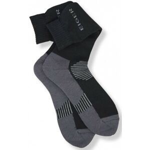Ponožky Eiger Alpina Sock Black/Grey Velikost 37/39