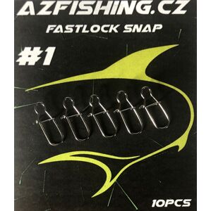AzFishing Karabinky Fastlock Snaps Velikost: #5
