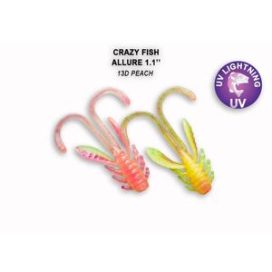 Crazy Fish Gumová Nástraha Allure 2'' 5,2cm Barva: 47-52-13d-6, Délka cm: 5,2cm