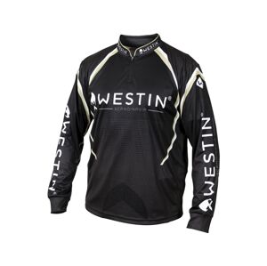 Westin Tričko LS Tournament Shirt Black/Grey Velikost: XXXL