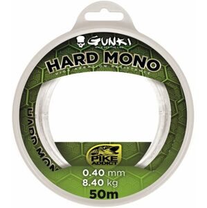 Sensas Vlasec Gunki Hard Mono 50m - 0,80mm