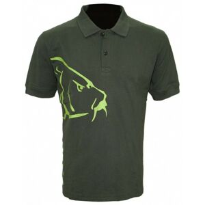 Polo Tričko Zfish Carp Polo T-Shirt Olive Green Velikost XXL