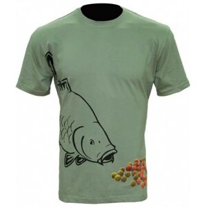 Tričko Zfish Boilie T-Shirt Olive Green Velikost XL