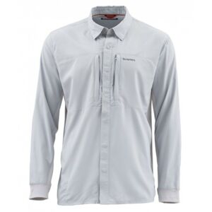 Košile Simms Intruder Bicomp Shirt Sterling Velikost M