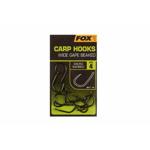 Fox Háčky Carp Hooks Wide Gape Beaked 10ks Velikost háčku: #8