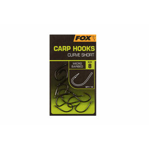 Fox Háčky Carp Hooks Curve Shank Short 10ks Velikost háčku: #4