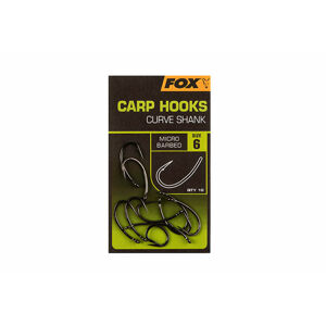 Fox Háčky Carp Hooks Curve Shank 10ks Velikost háčku: #4