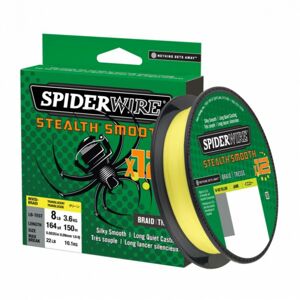 Pletená Šňůra Spiderwire Stealth Smooth12 Hi-Vis Yellow 150m 0,11mm/10,3kg