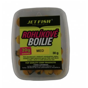 Jet Fish Rohlíkové Boilie 40g Příchuť: Med