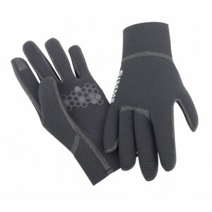 Rukavice Simms Kispiox Glove Black Velikost S