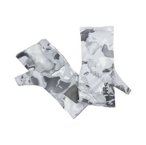 Rukavice Simms SolarFlex SunGlove No-Finger Cloud Camo Grey Velikost S/M