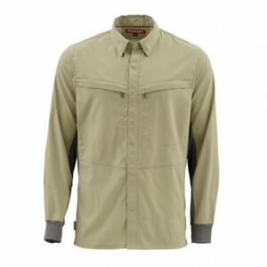 Košile Simms Intruder Bicomp Shirt Sage Velikost XL
