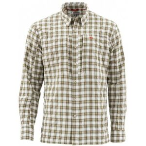 Košile Simms BugStopper Shirt Plaid Cork Velikost XL